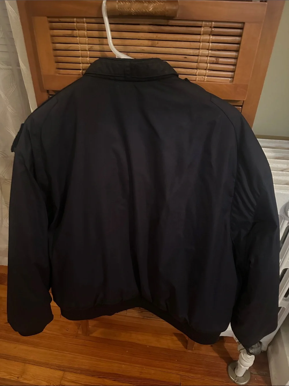 Members Only Navy Heavy Iconic Racer Men's Vintage Jacket